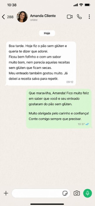 Depoimento de cliente